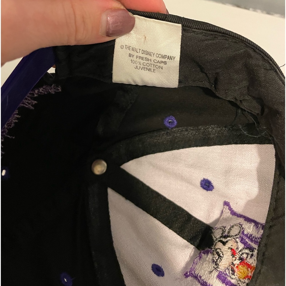 Vintage Mickey “M” Mouse Kid SnapBack Hat - Picture 8 of 8